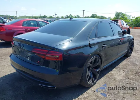 2018 Audi A8 4.0T Sport from USA, damaged, VIN WAU43AFD7JN000331